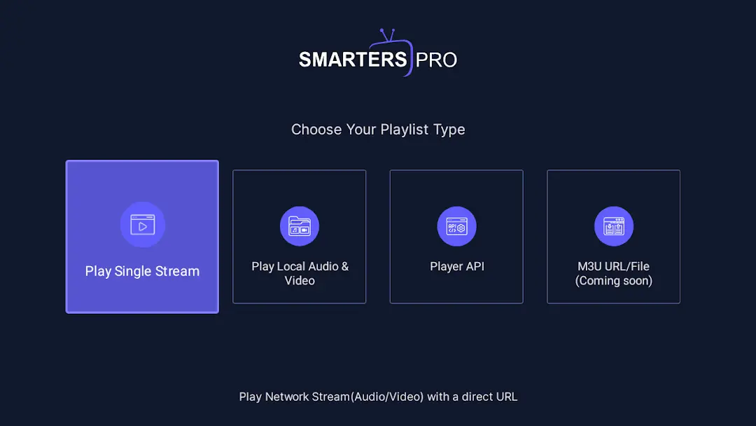 Interface IPTV Smarters Premium