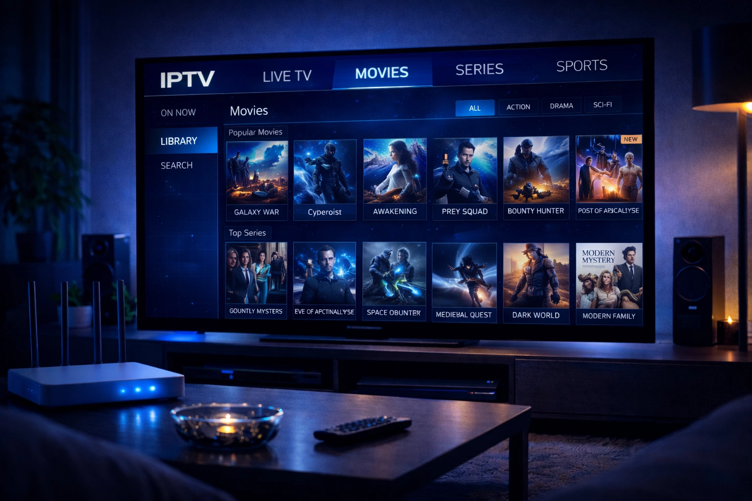 Nos abonnements IPTV