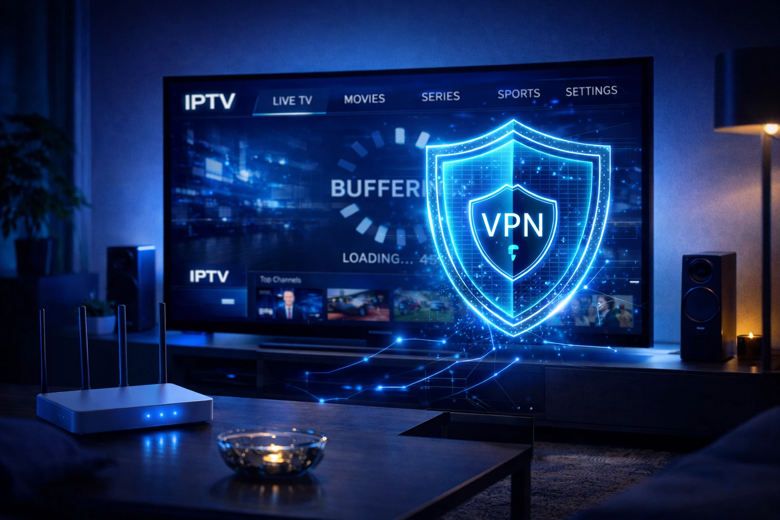 VPN IPTV Smarters